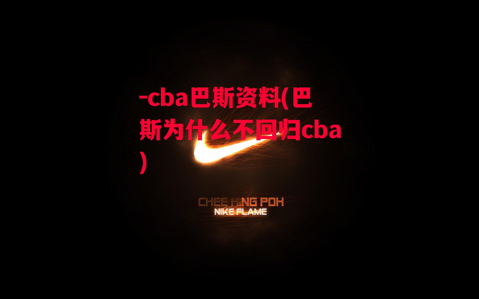 -cba巴斯资料(巴斯为什么不回归cba)