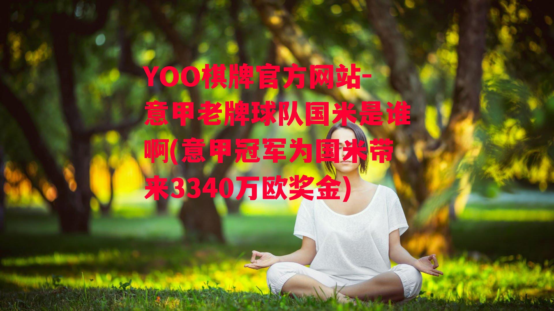 YOO棋牌官方网站-意甲老牌球队国米是谁啊(意甲冠军为国米带来3340万欧奖金)